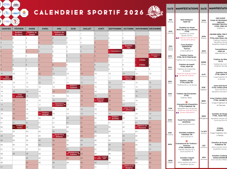 CALENDRIER MANIF 2026